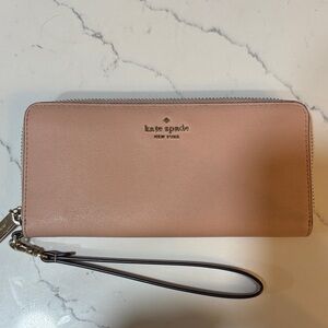 Kate Spade Blush Wristlet Wallet